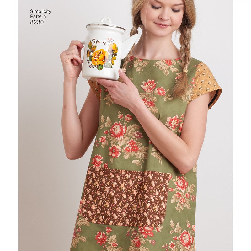 سيمبليسيتي فستان Simplicity 8230 للسيدات ذو وجهين، نمط الخياطة، مقاسين XS-XL - Image 2